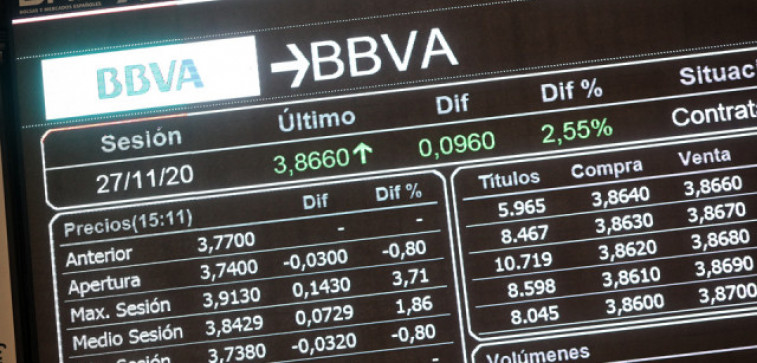El BBVA se desploma en Bolsa tras lanzar una opa hostil sobre el Sabadell