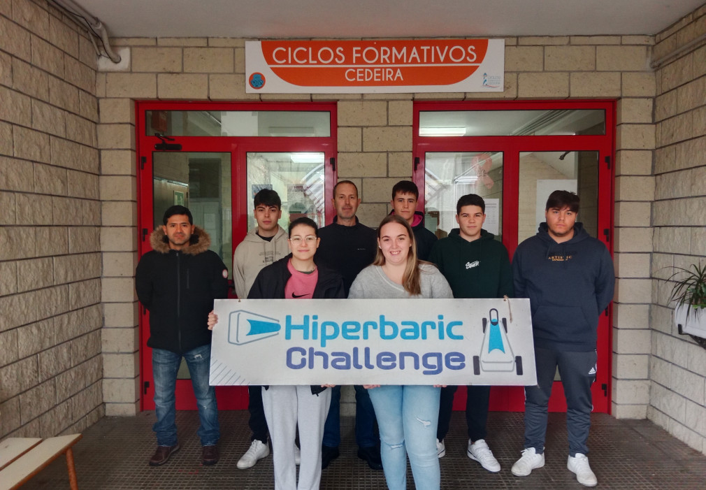 Alumnado de Cedeira participará este año en el ‘Hiperbaric Challenge’