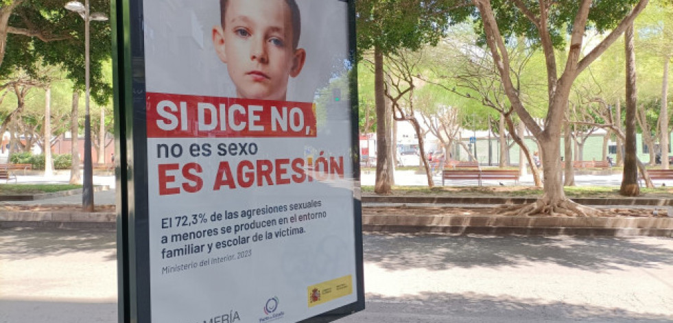 Retiran la campaña contra agresiones sexuales de Almería tras la polémica del cartel