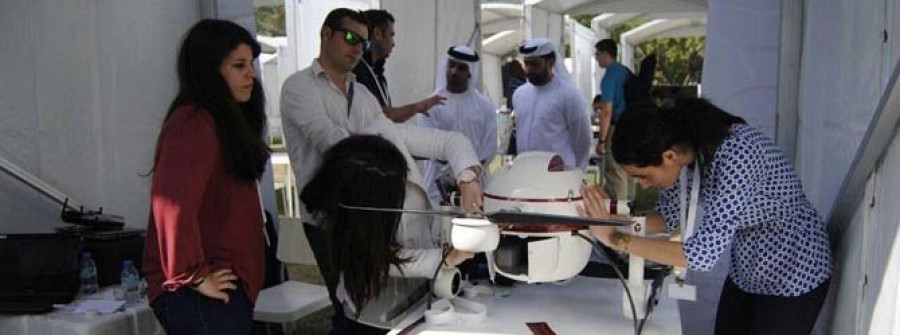 Las alumnas de Diseño Industrial regresan a casa tras el éxito cosechado con su dron en Dubái