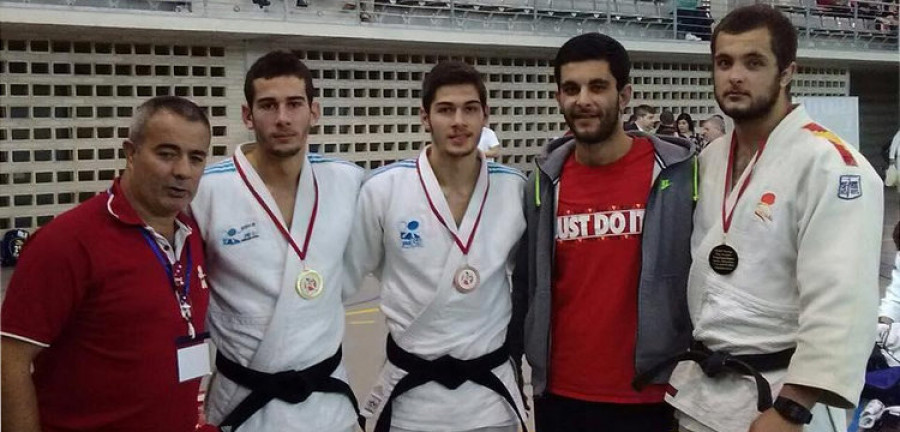 Los judokas del Bitácora destacan en Pamplona