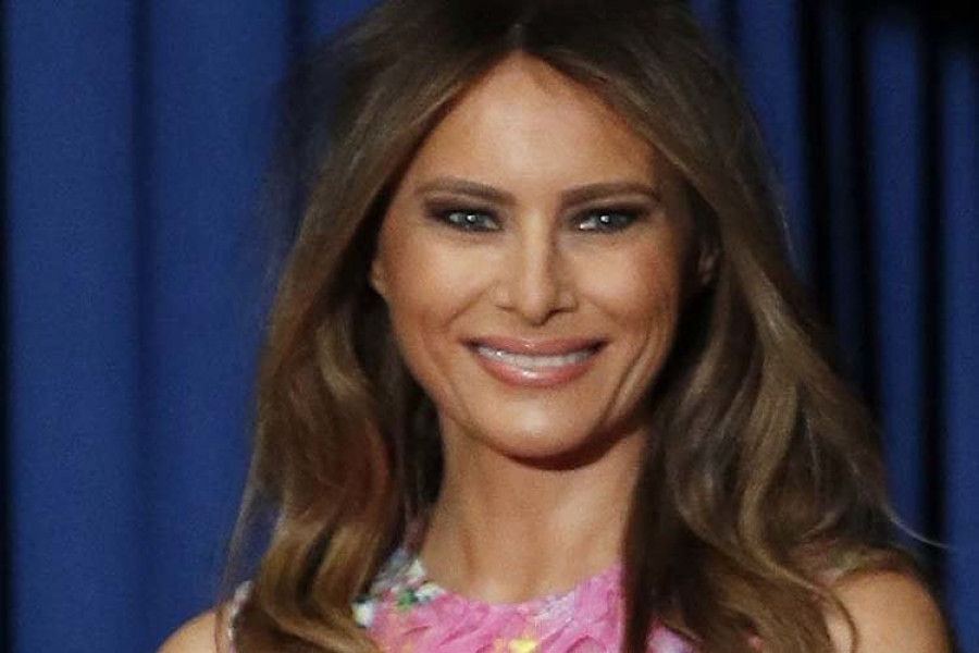 Melania Trump vuelve a confiar 
en el sello español Del Pozo