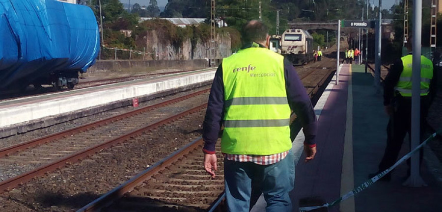 El freno del tren accidentado  en O Porriño funcionaba y no había “nada irregular” en la vía