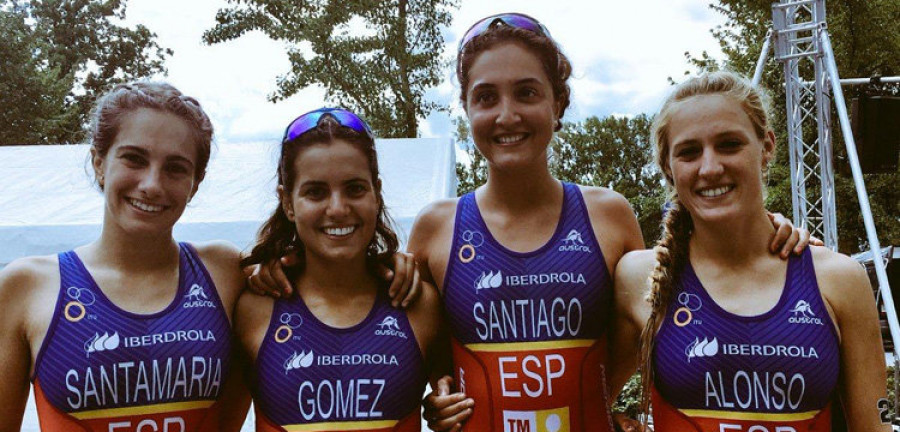 Inés Santiago mejora su lugar y sensaciones en la Copa del Mundo belga