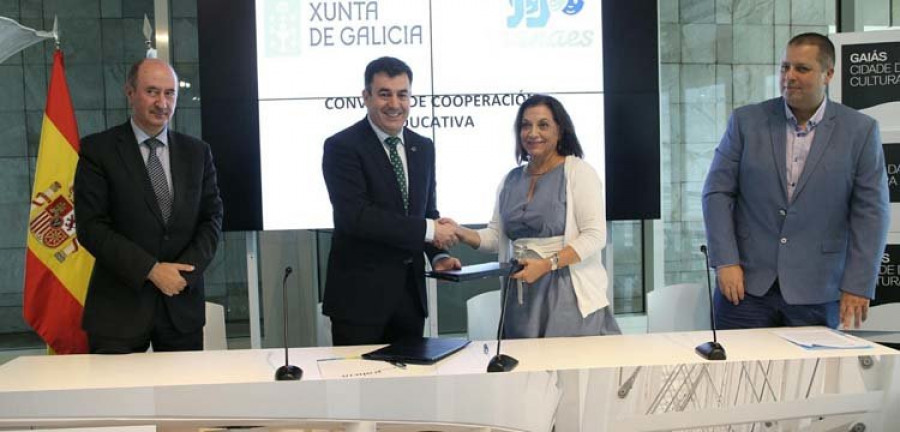 Aspanaes y la Xunta firman    un convenio de colaboración
