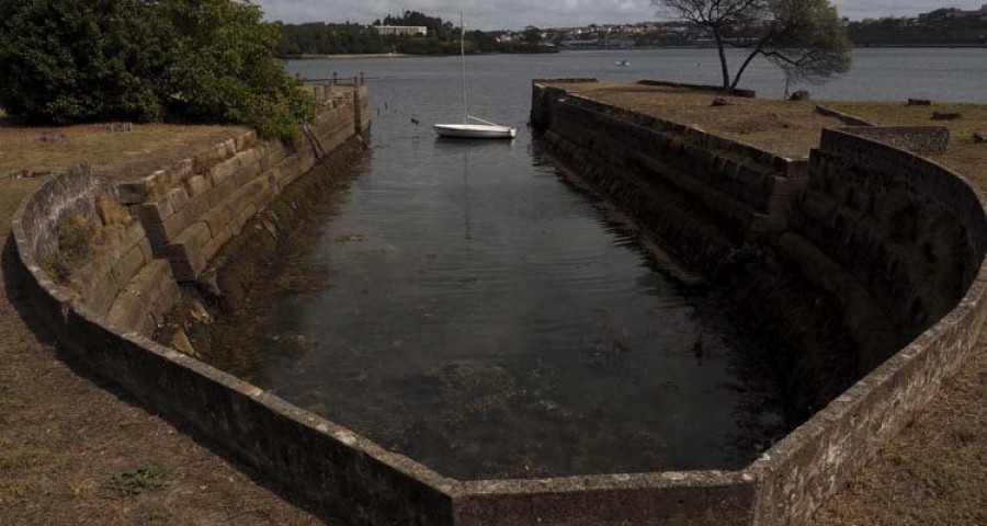 Ferrol prepara la restauración del dique civil de mareas de A Cabana, el único que se conserva en Europa