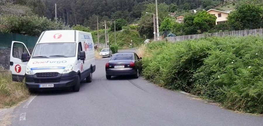 Denuncian que la maleza causa accidentes en la zona rural