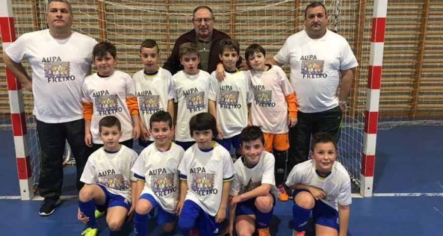 El Narón Freixo se proclama campeón de benjamines