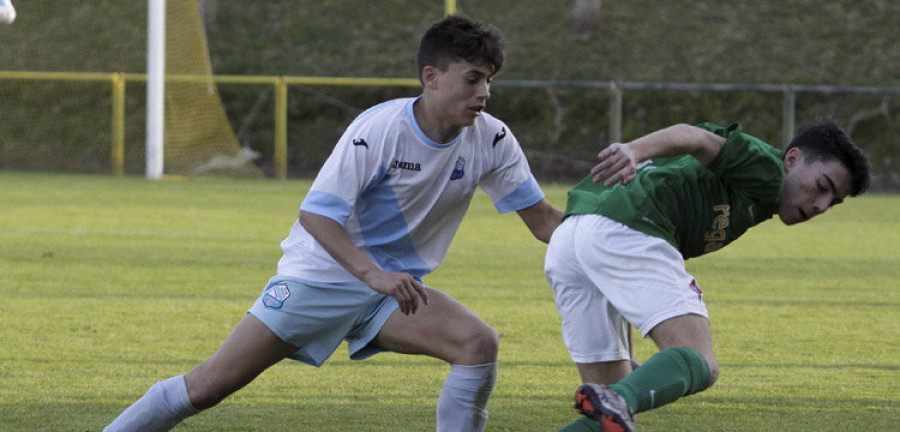 El Racing se impuso en el derbi cadete ante el Galicia