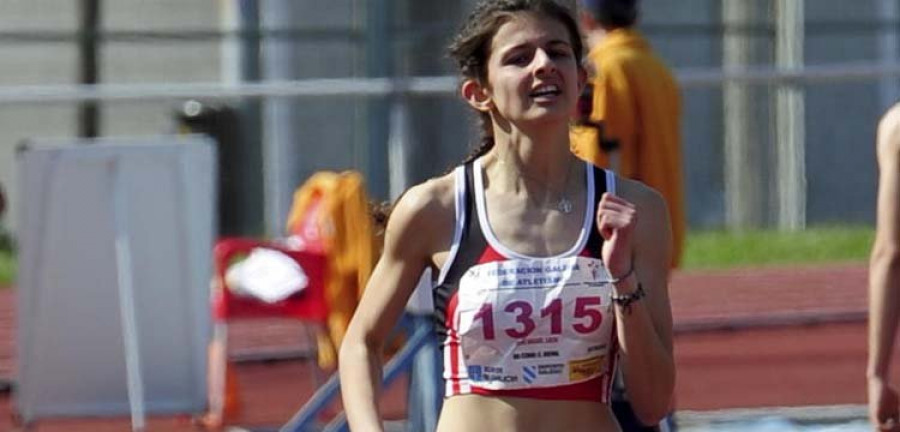 Lucía Sicre se colgó la plata en la prueba de 600 metros