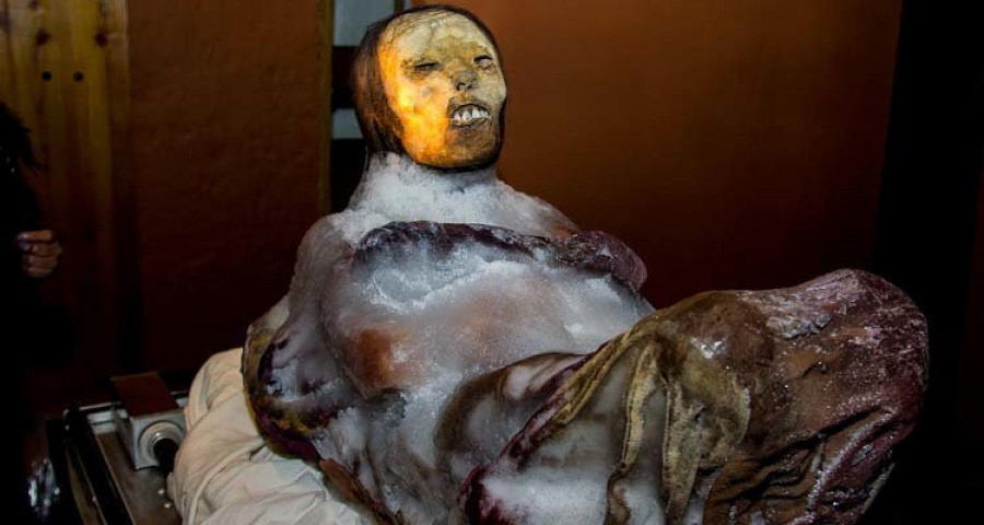 Juanita, la “momia” inca congelada, reluce 20 años después