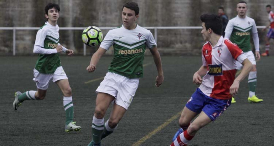 El Racing juvenil abandona las posiciones de ascenso