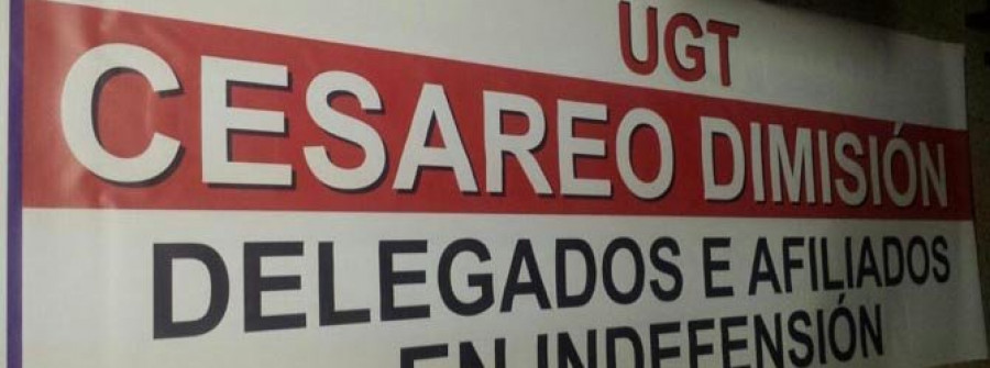Tres federaciones le piden a Cesáreo Fraga su dimisión como secretario comarcal de UGT