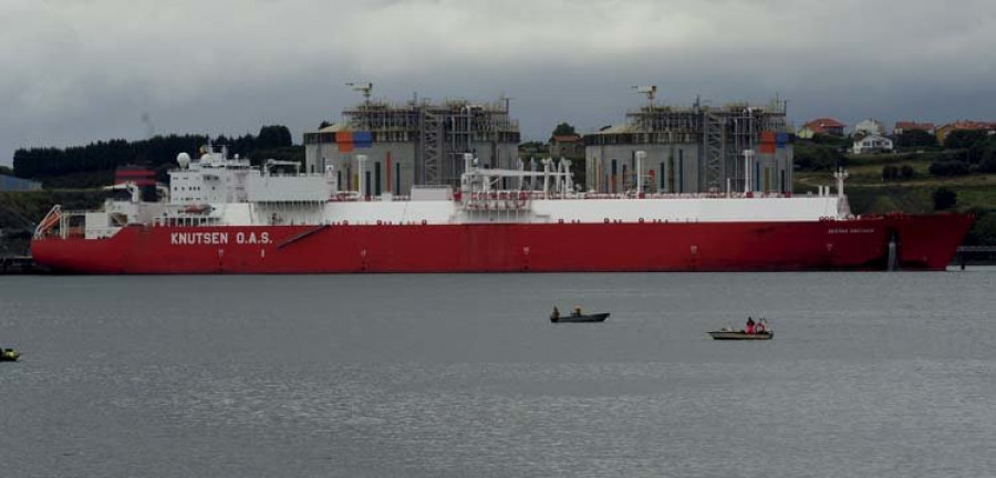 Reganosa recibe el primer cargamento con GNL procedente de Estados Unidos