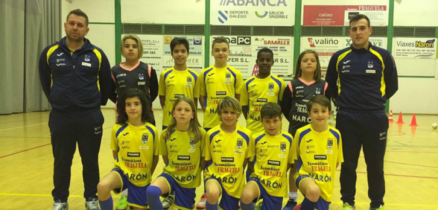 Títulos para el Cidade de Narón y el Narón Futsal A