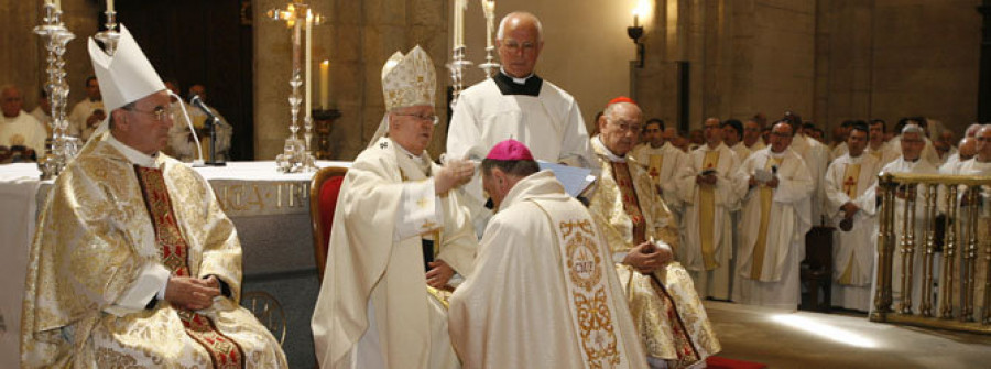 La Diócesis de Mondoñedo-Ferrol celebra la toma de posesión del obispo