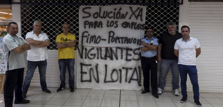 Los vigilantes de Segur Ibérica de FIMO y Porta Nova podrían iniciar un encierro en breve