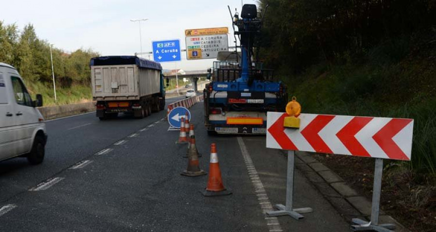 La Xunta y Fomento llevan a cabo obras de mejora en viales de Ferrol y comarca