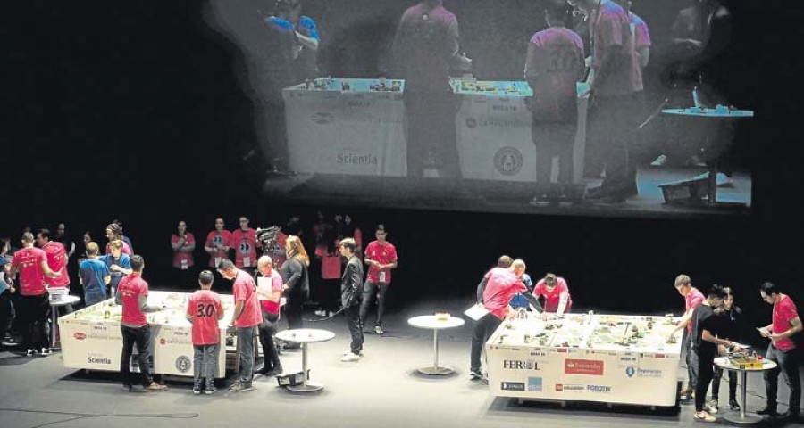 First Lego League | El equipo Waterbot, del IES de Fene, ganador de la fase autonómica