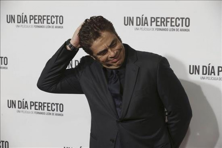Benicio del Toro: "Me gustaría hacer más personajes con sentido del humor"
