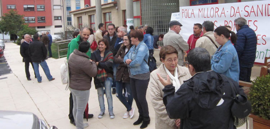 Vecinos de As Pontes reclaman una mejor atención sanitaria