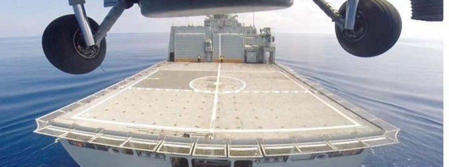La tripulación del “Cantabria” se entrena en abordajes con unidades de la OTAN