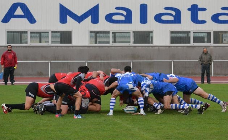 Partido por el liderato entre Rugby Ferrol y Os Ingleses