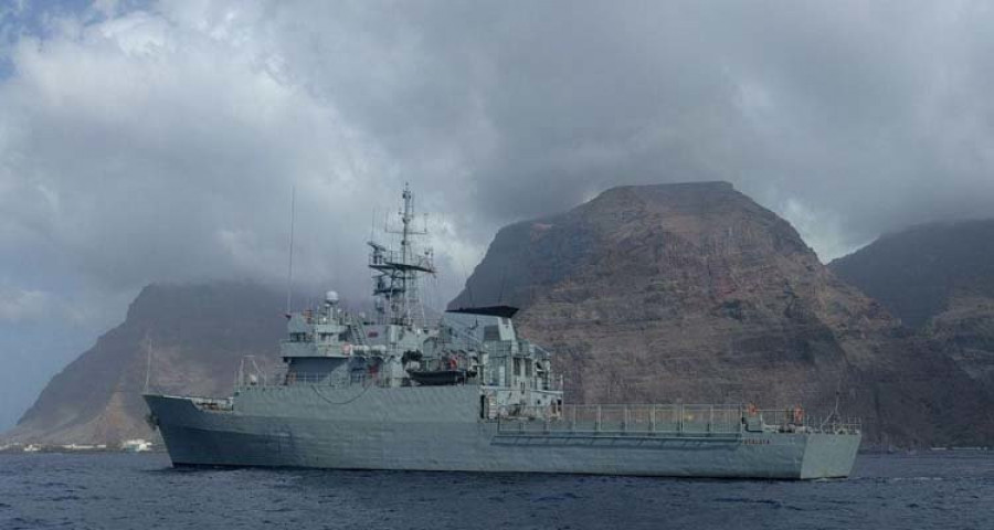 El patrullero “Atalaya” recalará el domingo en el puerto de Getxo, donde abrirán sus puertas al público