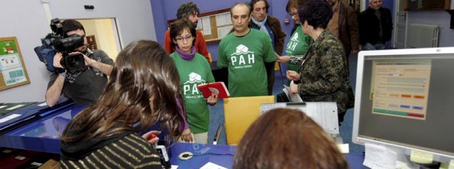 La Plataforma de Afectados por la Hipoteca pide que se sancione a los bancos con viviendas desocupadas