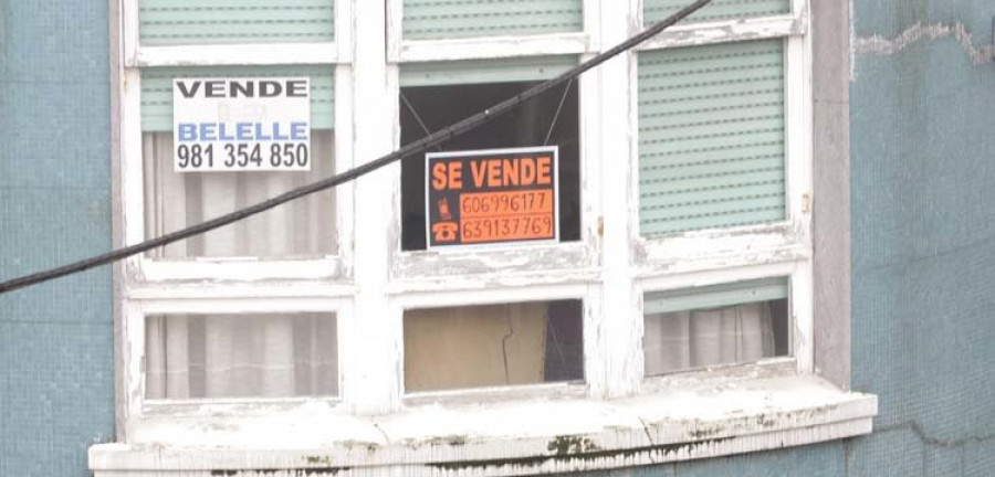 Los precios de pisos de segunda mano en Ferrol, más bajos que la media gallega
