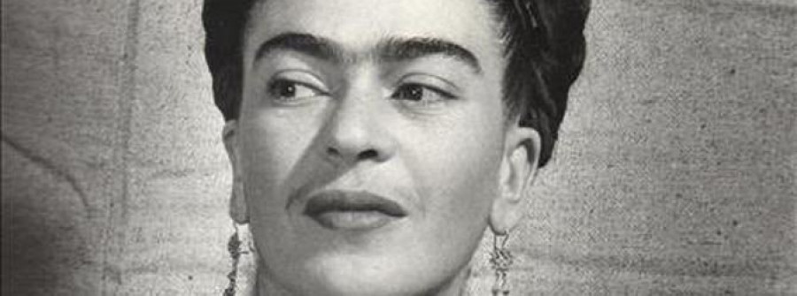 Fotografías originales sobre Frida Kahlo, en una exposición en Portugal