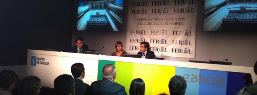 El alcalde presenta las peculiaridades de Ferrol como destino turístico en Fitur