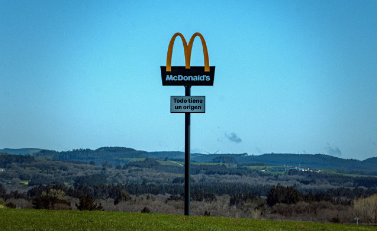 Las vacas del McDonald's pastan en Cospeito