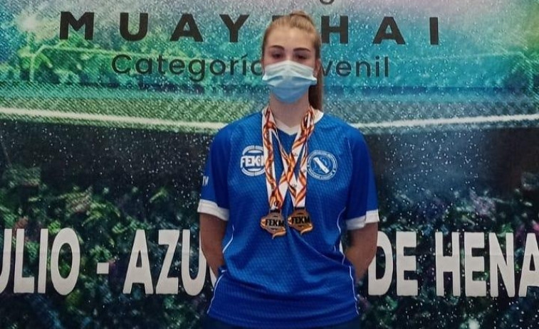 Noa Cuesta, campeona de España cadete en Azuqueca