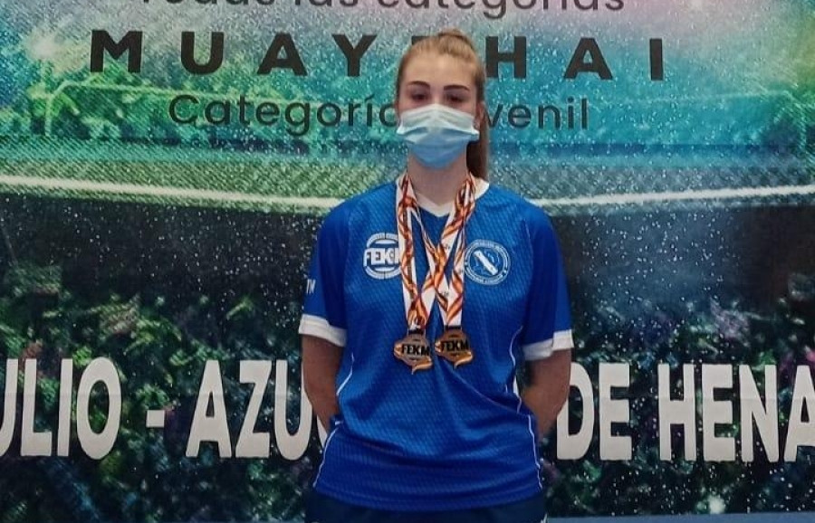 Noa Cuesta, campeona de España cadete en Azuqueca