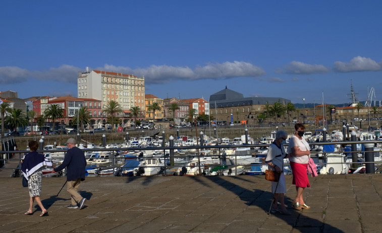 Ferrol cierra el julio con menos horas de sol desde que existen datos