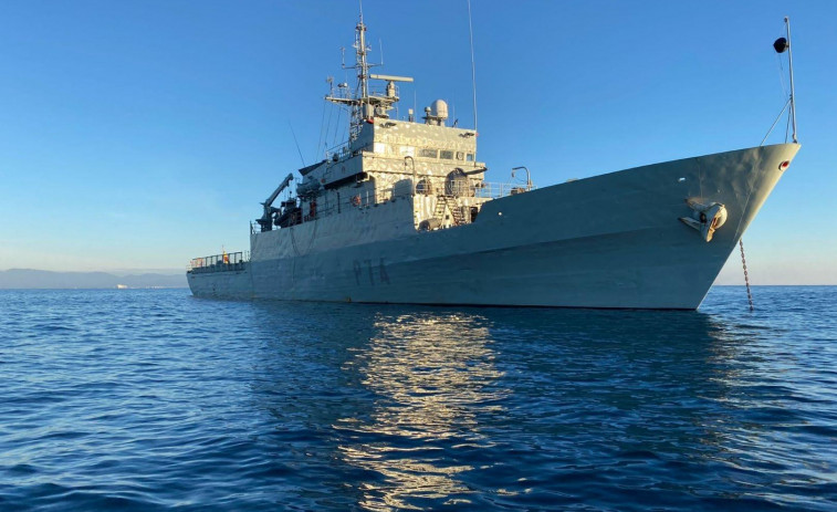 El buque 'Atalaya' regresa a Ferrol tras realizar una nueva misión de vigilancia y seguridad marítima