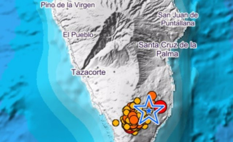 Localizan casi una veintena de terremotos en La Palma desde la medianoche