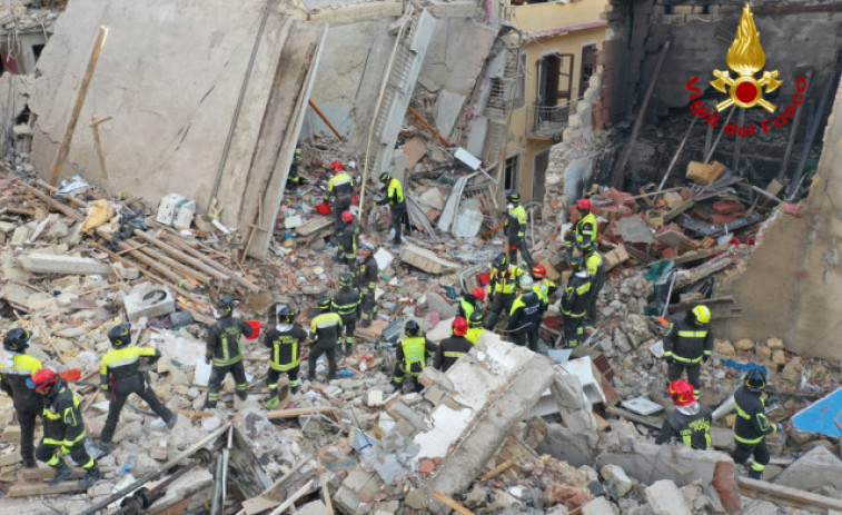 Varios muertos por el colapso de un edificio residencial en la localidad italiana de Ravanusa