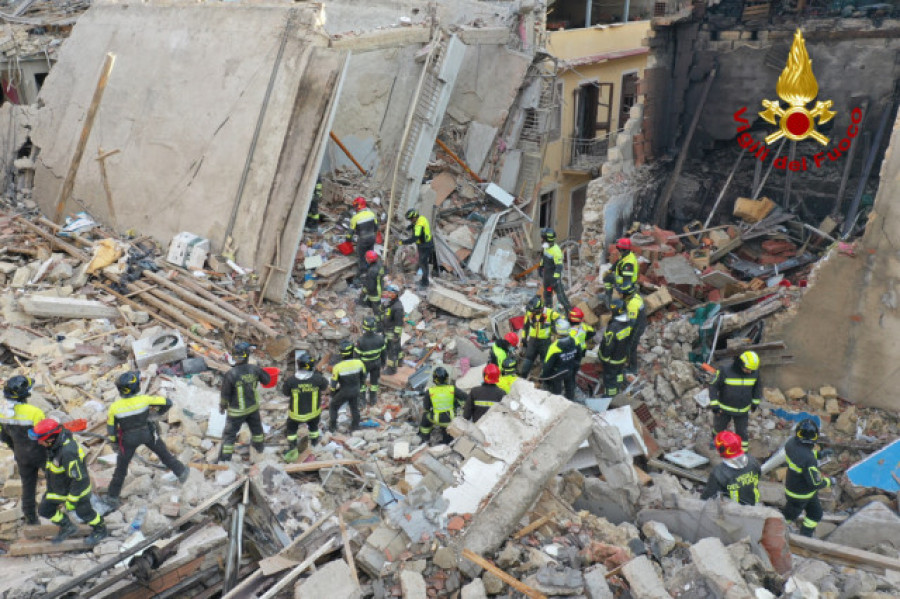 Varios muertos por el colapso de un edificio residencial en la localidad italiana de Ravanusa