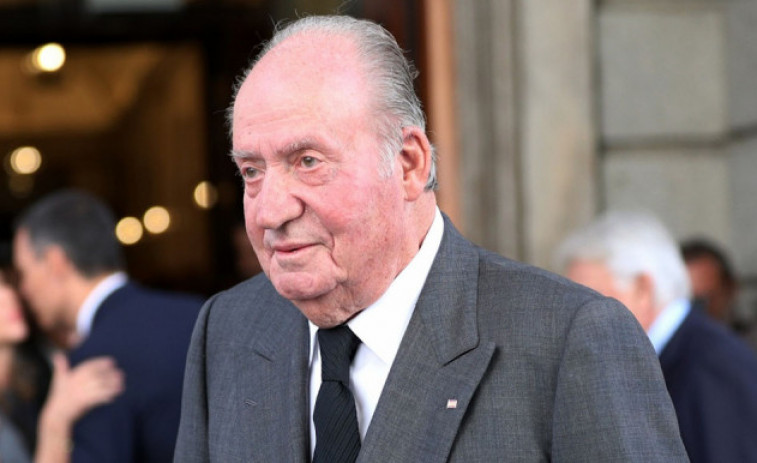 El rey Juan Carlos llega a Vigo tras 21 meses fuera de España