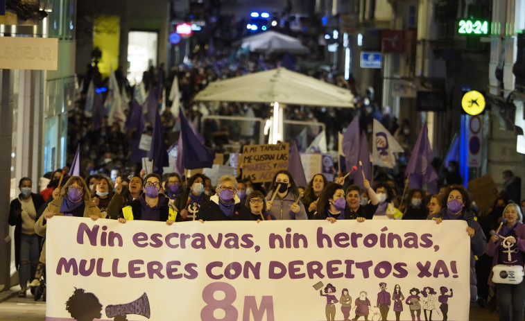 Miles de voces vuelven a la calle para exigir igualdad en el Día Internacional de la Mujer