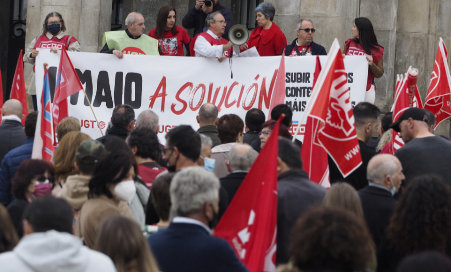 Los sindicatos salen a la calle para exigir trabajo digno y de calidad