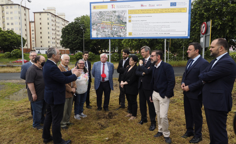 La unión entre los barrios, objetivo de la transformación de As Pías