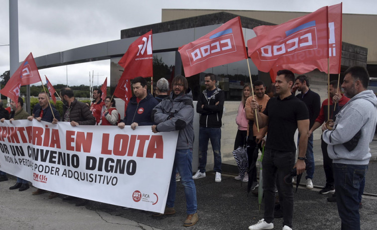 Ferrol vive una jornada de protestas con tres movilizaciones simultáneas