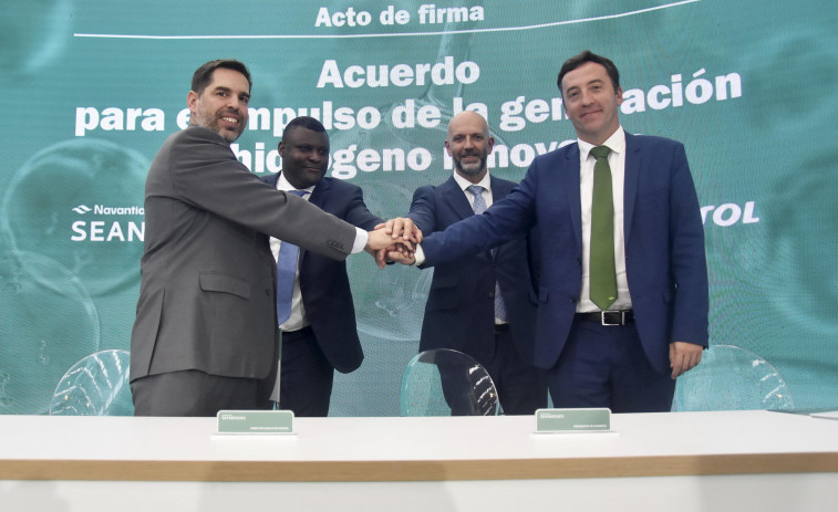 Navantia y Repsol firman el acuerdo para impulsar el hidrógeno verde
