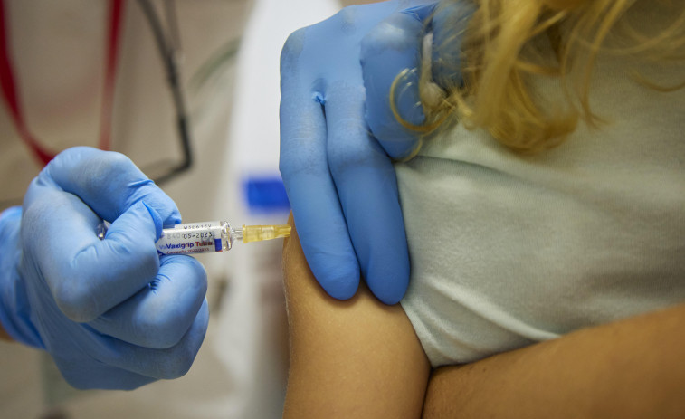 A vacinación da gripe en menores de cinco anos non chega ao 30%