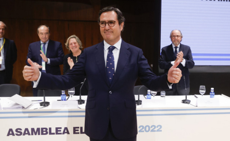 La CEOE reelige a Antonio Garamendi como presidente para los próximos cuatro años