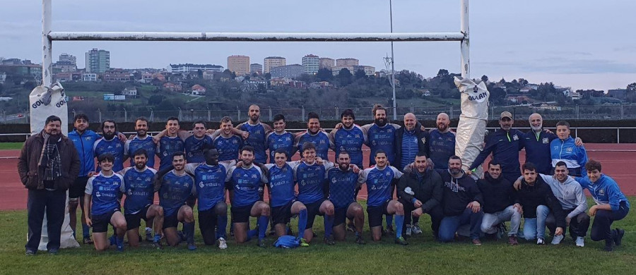 Primer triunfo del Rugby Ferrol ante el Pontevedra