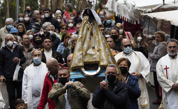 Ferrol vive hoy la primera romería de la primavera con la tradicional subida a Chamorro